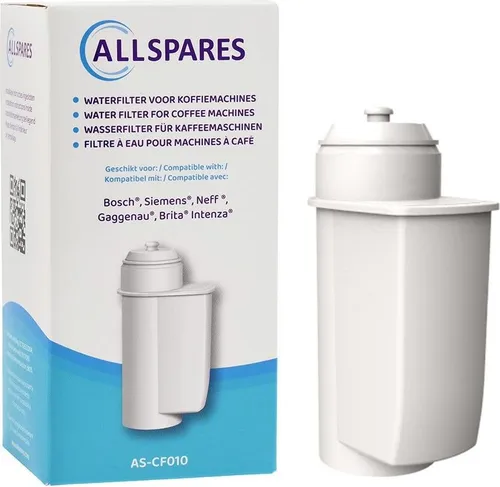 AllSpares Wasserfilter AS-CF010 für Brita Intenza - Kaffeeautomaten-Wasserfilter für frisches, geschmackvolles Wasser. Reduziert Chlor und Unreinheiten, ideal für eine perfekte Kaffeezubereitung. Austausch alle 2 Monate empfohlen.