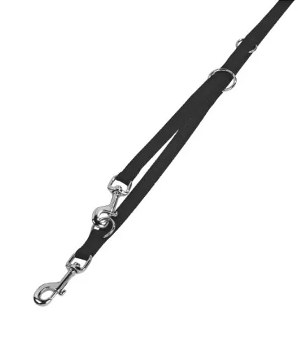 Nobby Führleine Classic schwarz für Hunde L: 200 cm B: 15 mm