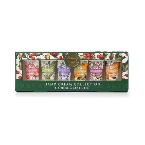 La Somerset Toiletry AAA Mini Hand Cream Festive Collection - 6 x 20ml: Rose, Maiglöckchen, Lavendel, Hibiskus, weißer Jasmin, Orangenblüte
