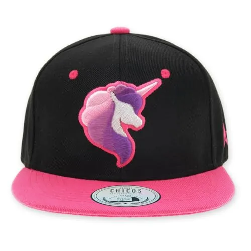 JOHNNY CHICOS Limitierte Creature Einhorn Kids-Cap - Unicorn Baseball Kappe für 6-12 Jährige