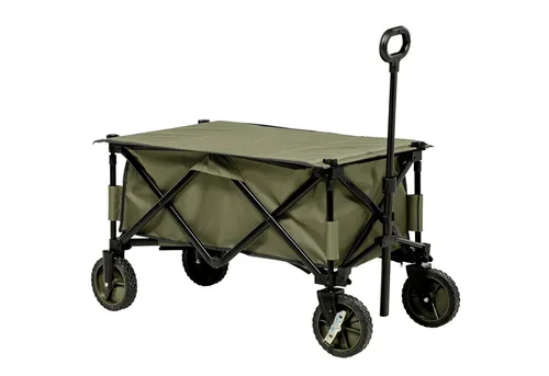 Outsunny Faltbarer Bollerwagen mit Bremsen