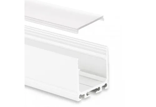 tktrading24 LED-Stripe-Profil GX-PN6n LED Alu AUFBAU-Profil 200 cm, Stripes max. 24 mm, weiß