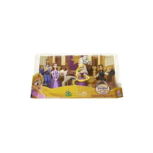 Jakks Pacific Spielfigur Disney Rapunzel (Neu Verföhnt) 5-Figuren Set - Bunt, ideal für kreative Spielstunden ab 3 Jahren