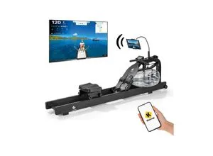 FitEngine Rudergerät mit Wasserwiderstand Smart 210cm von FitEngine