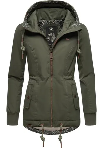 Ragwear Winterjacke YM-Danka stylische Winter Outdoorjacke mit Kapuze