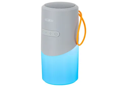 Reflexion BTX705 Camping Lampe, Nachtlicht, Outdoor Bluetooth-Lautsprecher (Bluetooth, 40 W, Ultra kompakt, IPX5 Spritzwassergeschützt, LED-Effekte, MicroSD Slot)