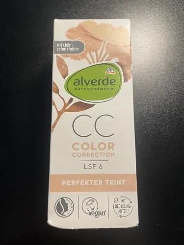 Produktbild alverde NATURKOSMETIK CC Creme Perfekter Teint LSF 6, 50 ml