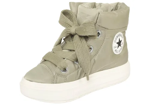 Converse CHUCK TAYLOR ALL STAR ELEMENTS BOOT Sneaker grün 40 EU - Sneaker für Herren in Größe 40, knöchelhoch und aus robustem Polyester, ideal für sportliche Aktivitäten und stylishe Outfits.