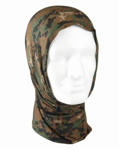 Multi Function Headgear Kopftuch Schal Digital Woodland Abverkauf Sale