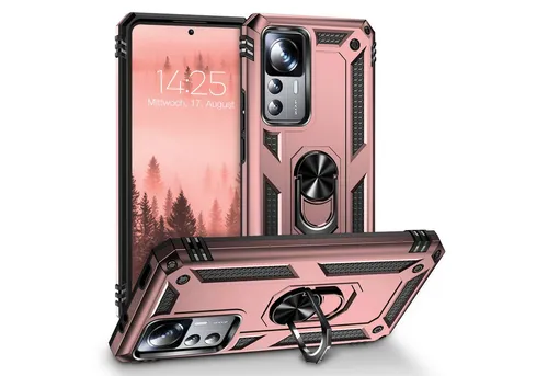 Tec-Expert Handyhülle Outdoor Cover Hülle für Xiaomi 12T / 12T Pro 6.67 Zoll, 6.67, Premium Hülle aus verstärktem Polycarbonat