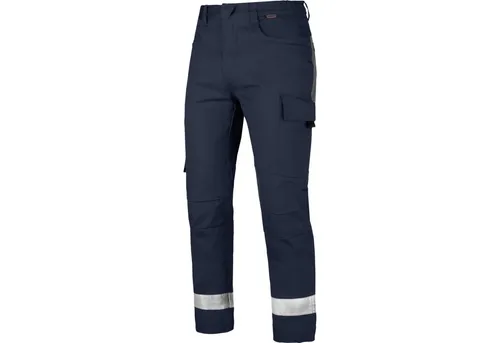 Würth MODYF Arbeitsbundhose Star CP Reflex solide Bundhose für Herren Robuste, Arbeitshose mit reflektierende Streifen