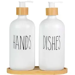 Seifen- & Lotionsspender Weiß von Intirilife