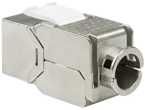 LogiLink Keystone Modul Kat.6A, Klasse EA, geschirmt, grau