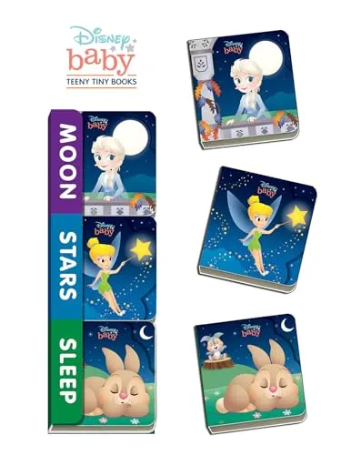 Disney Baby: Moon, Stars, Sleep (Teeny Tiny Books)