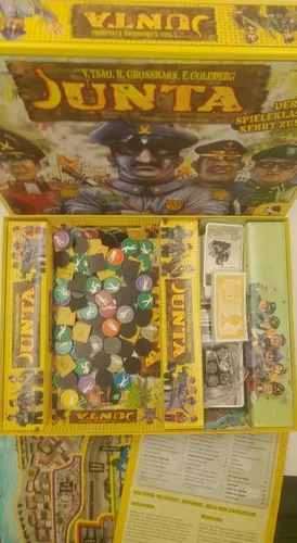 Junta Pegasus Spiele Brettspiel 2011 Deutsche Ausgabe Vollständig Spielklassiker