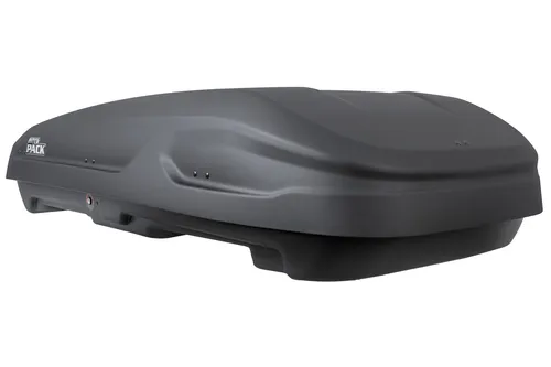 Inter Pack Dachbox Monsun S 400L Autobox Gepäckbox schwarz matt 75kg