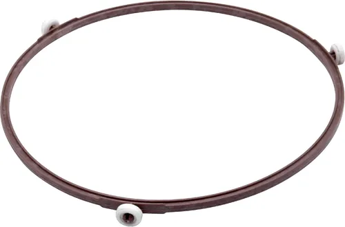 vhbw Universal Drehring Antriebsring 23,5 cm für Mikrowellen z.B. kompatibel mit Bosch und vielen anderen Marken Weiß