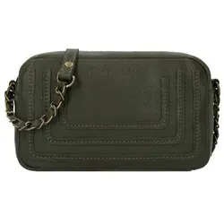 Cowboysbag Chained Feltham Umhängetasche aus Leder 22 cm in Grün - Elegante Handtasche aus hochwertigem Leder, perfekt für stilvolle Auftritte und praktische Nutzung im Alltag.