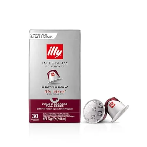 illy 30 kompatible Kapseln Nespresso 3 Packungen à 10 Caffè Gusto Intenso