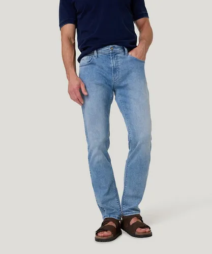 PIONEER AUTHENTIC JEANS Herren Hose Rando - Regular Fit in Light Blue Used - Wanderhosen mit klassischer Passform, ideal für aktive Männer, die Komfort und Stil schätzen.