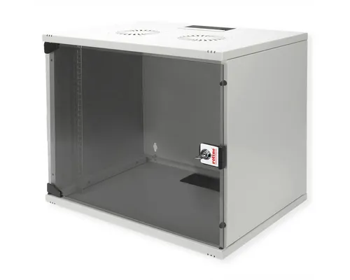 Produktbild ROLINE 19-Zoll Wandgehäuse Basic 9 HE Grau