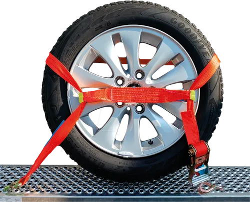 ANHGR 12329 - Anhänger - Radspanngurt, 3,5 m, 50mm