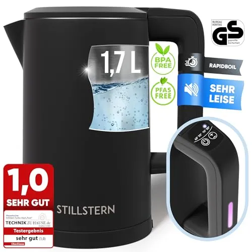 Produktbild Stillstern Wasserkocher mit Temperatureinstellung 1,7L