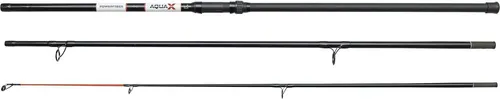 DAM Aqua-X Surf 3-teilig 3,60m Brandungsrute - Angelrute für Salzwasserangeln, ausgestattet mit Korrosionsschutz und aus langlebigem Kohlefaser, ideal für stabile und präzise Würfe.