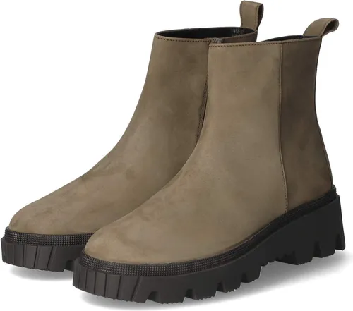 Gabor 31.820.19 Stiefel - Damenschuhe - Stiefeletten aus hochwertigem Nubukleder, mit weichem Innenfutter und herausnehmbarem Fußbett für optimalen Tragekomfort. Ideal für stilvolle Wanderungen.