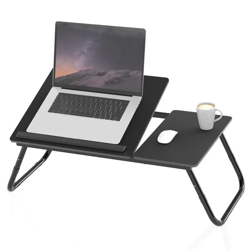 Höhenverstellbarer Laptoptisch ausklappbar - Schreibtisch & Computermöbel, praktisches Design für flexibles Arbeiten im Wohnzimmer, Schlafzimmer oder Arbeitszimmer.