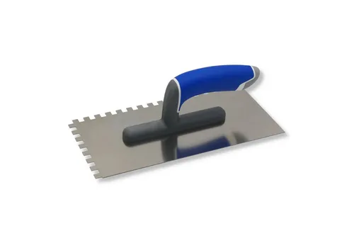 DEWEPRO Zahnkelle DEWEPRO 3K Zahnkelle 8x8 mm Edelstahl 270x130mm, 3-Komponenten-Griff