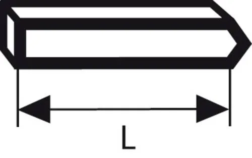 Bosch Accessories 2609255804 Tackernägel Typ 40 Produktabmessung, Länge 16mm 1000St.