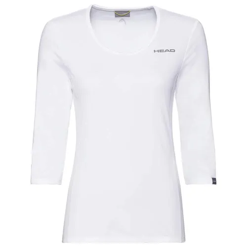 Head Tennis 3/4 Langarmshirt Club Tech Damen, Größe 3XL, Weiß