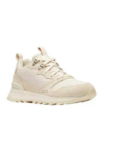 Merrell Sneaker Alpine 83 Recraft MXD - Beige Damen, Größe 38,5 - Sneaker im Retro-Design aus Velours- und Vollnarbenleder, mit recycelten Materialien für mehr Nachhaltigkeit und Komfort, ideal für den Alltag.