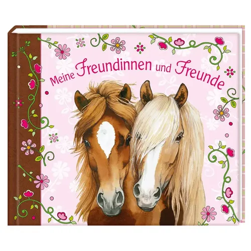 Meine Freundinnen und Freunde - Eintragbuch Pferdefreunde, 96 Seiten, ab 5 Jahre