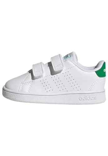 ADIDAS Advantage Baby Sportschuhe mit Klettverschluss in grün von adidas