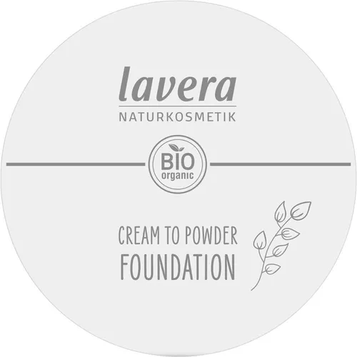 lavera CREAM TO POWDER FOUNDATION Light 01