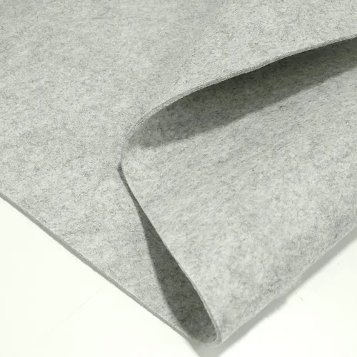 50cm Bastelfilz Filzstoff Hell Grau 3mm dick Dämmstoff Polsterstoff Filzmatte