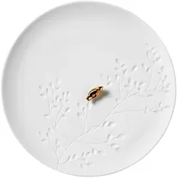 räder Porzellangeschichten Dekoteller Ø 14 cm weiß von Räder