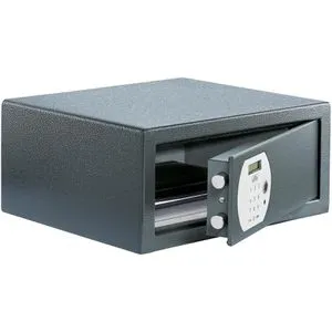 Burg Wächter 49130 PS 130 E FP LAP Laptoptresor - Safes mit solidem einwandigen Korpus und doppelwandiger Tür, bietet individuelle Programmierung über elektronisches Zahlenschloss und Fingerabdruckscanner für maximale Sicherheit.