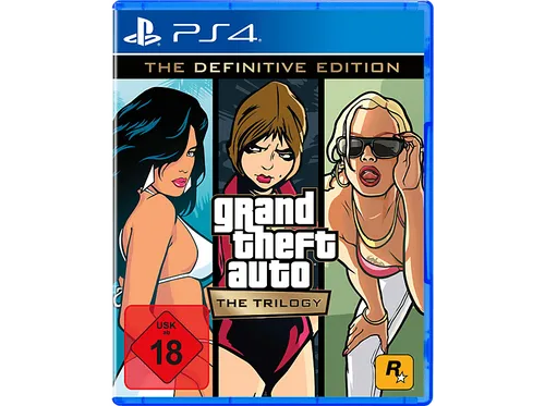 Grand Theft Auto: The Trilogy - PS4 - Action & Abenteuer für die PS4, erlebe die legendären Geschichten in neuem Glanz. Ideal für Singleplayer-Fans, jetzt in der DE Version!