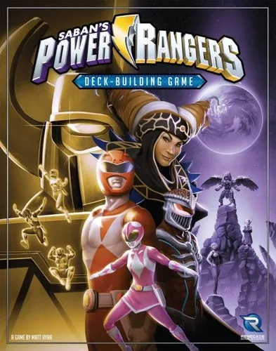 Power Rangers Deck-Building Game - Gesellschaftsspiel für 2-5 Spieler, strategisches Deck-Building im Power Rangers Universum, ideal für Fans und Familien.