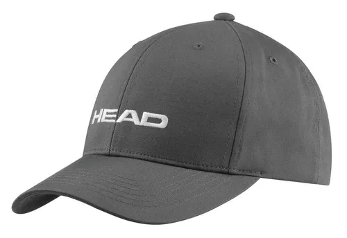 Head Cap Tennis Promotion (Baumwolle) anthrazitgrau