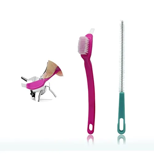 LUKDUNG 2er Messerbürste Reinigungsbürste Bürste Set für Mixtopf Mixmesser Kompatibel mit TM5 TM6 TM31 TM21 Küchenmaschine und Monsieur Cuisine Connect