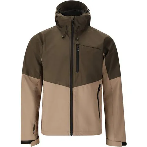 Whistler Rodney V2 M Softshell Jacket - W-pro 8000 in Fallen Rock (3040) Größe S - Funktionsjacke mit W-pro 8000 Technologie, wind- und wasserabweisend, ideal für Outdoor-Aktivitäten und wechselhaftes Wetter.