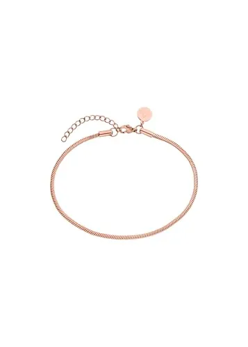 Purelei® Flare Fußkettchen – Viereckige Snake-Chain von PURELEI