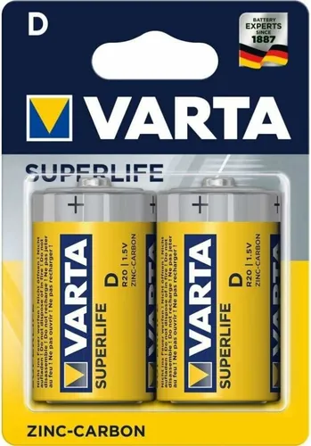 Produktbild Varta R20 D 1,5 V-Batterien (2 Stück)