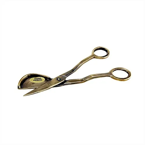 NKlaus Dochtschere antik Dochtlöscher Kerzenschere Lichtputzschere Länge 15cm 2696