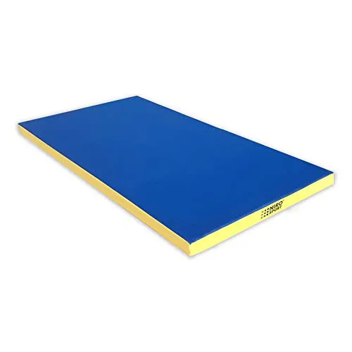 NiroSport Weichbodenmatte 140 x 100 x 8 cm - Ideal für Gymnastik und Fitness - Weichbodenmatte für Gymnastik und Fitness, rutschfest und abwaschbar, mit 8 cm Höhe für optimalen Schutz und Komfort.