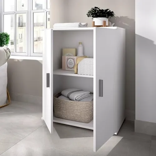 Dmora Mehrzweckschrank Serles 61x80 cm Weiß